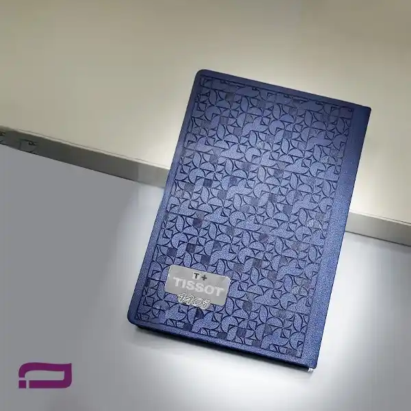 سالنامه رقعی ترمو P920 با جلد طرح سنگی آبی
